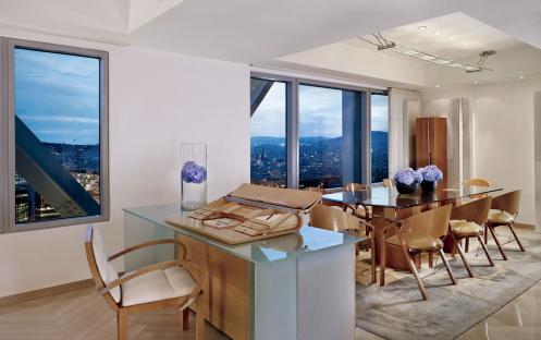 HOTEL ARTS BARCELONA - TWO BEDROOM PENTHOUSE  DINING AREA